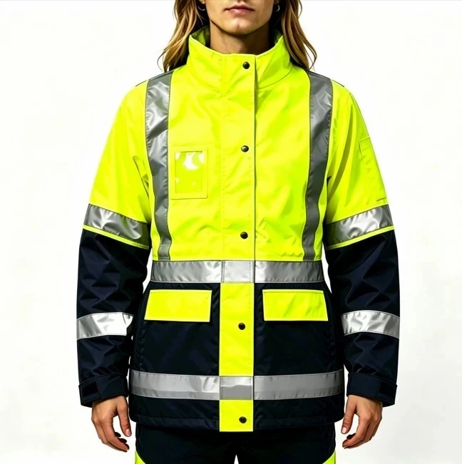Winter Hi-Vis Waterproof Safety Jacket factory